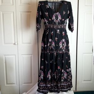 City Chic Peacock Love Maxi